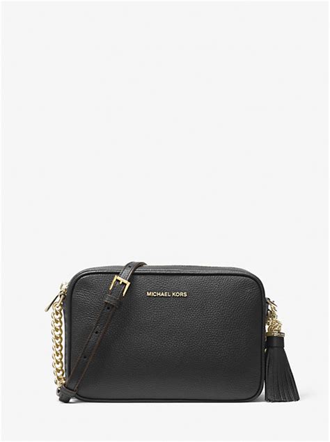 ginny leather crossbody michael kors